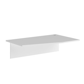 Дополнительный стол правая XTEN Белый  XCT 149-1(R) (1400х900х25) в Выборге
