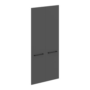 Дверь для шкафчика высокая MORRIS TREND Антрацит/Кария Пальмира MHD 42-2 (844х1900х18) в Санкт-Петербурге
