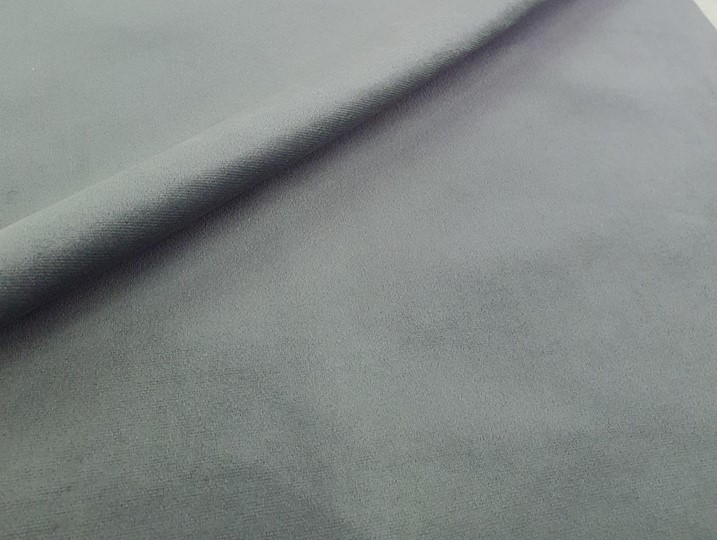 П-образный диван Монреаль, Серый\Черный (Велюр\Экокожа) в Санкт-Петербурге - изображение 6