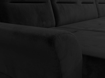 П-образный диван Клайд, Черный (Велюр) в Санкт-Петербурге - предосмотр 5