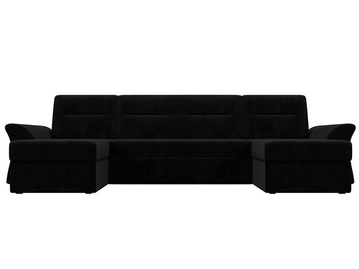 П-образный диван Клайд, Черный (Велюр) в Санкт-Петербурге - изображение 7