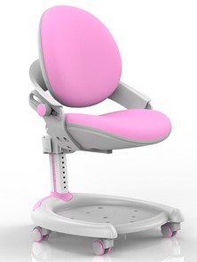 Детское растущее кресло Mealux ZMAX-15 Plus, Y-710 PN, белый металл, обивка розовая однотонная в Санкт-Петербурге