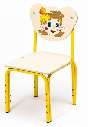 Детский стул Буратино (Кузя-БР(1-3)БЖ) в Санкт-Петербурге - изображение