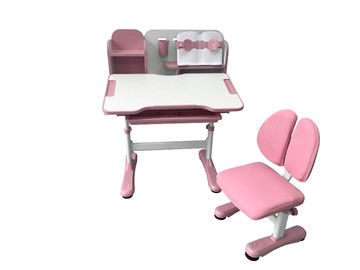 Растущая парта + стул Vivo Pink FUNDESK в Санкт-Петербурге - предосмотр 3