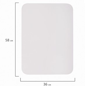 Доска магнитная на холодильник BRAUBERG, 58х36 см с маркером, магнитом и салфеткой в Санкт-Петербурге - предосмотр 8